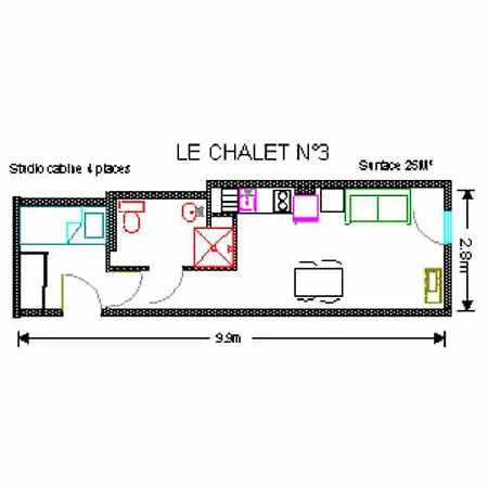 Apartment Le - Piscine 3 - Pour 4 Personnes Mae-8704 Gourette